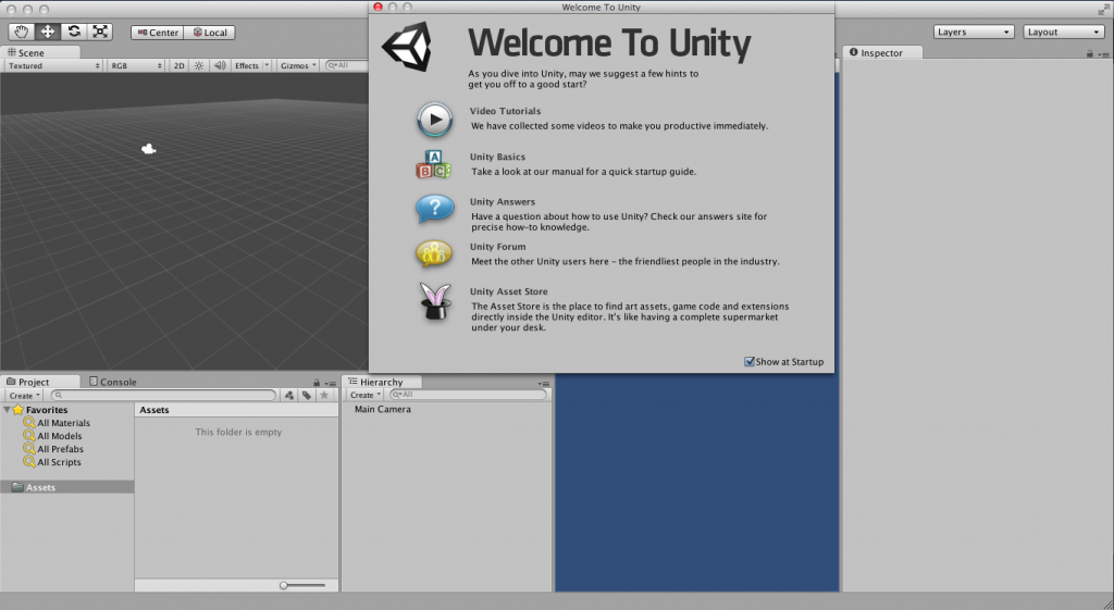 Unityスクリーンショット１